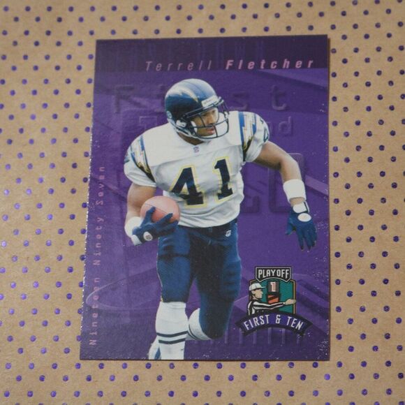 Terrell Fletcher #41 Football Card - Picture 1 of 2